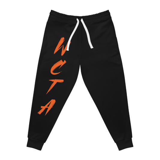 WCTA Athletic Joggers - Stylish Black Sports Pants for Active Lifestyle