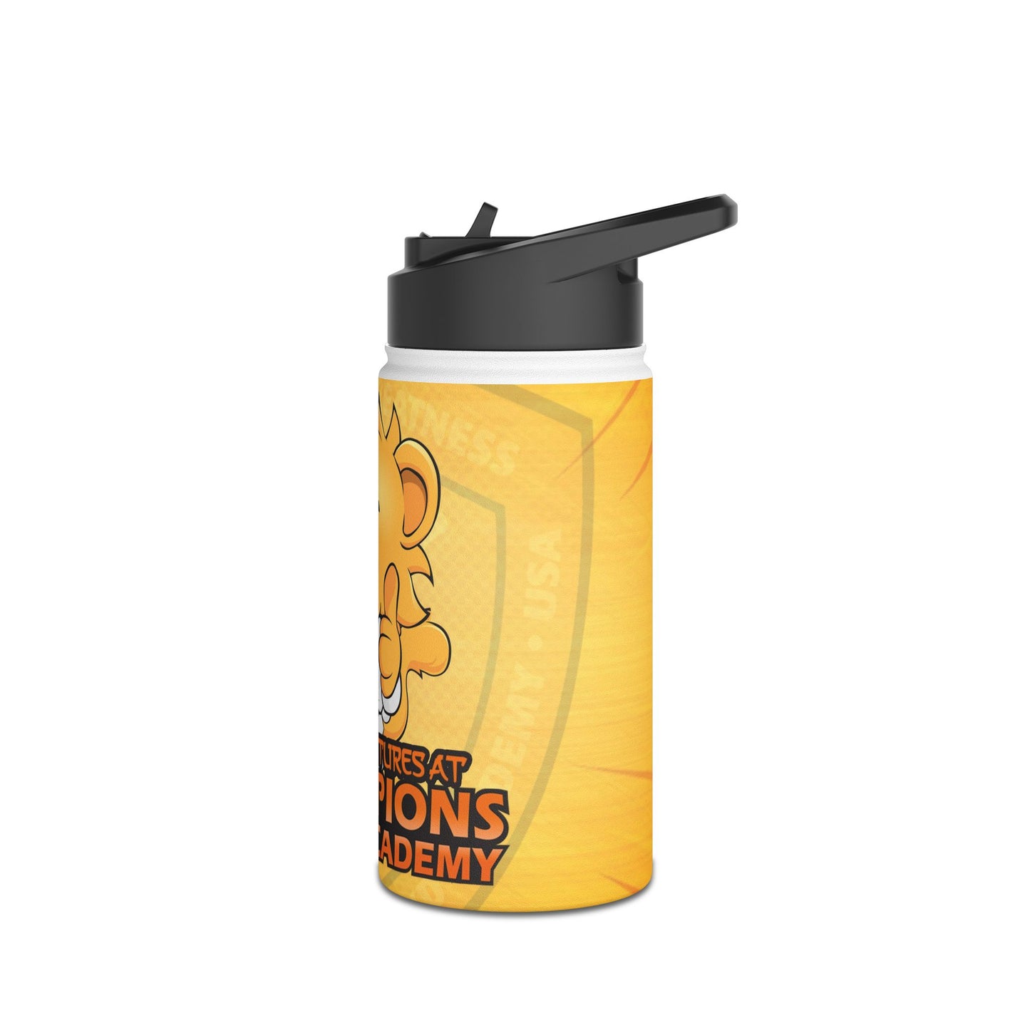 Leo's Stainless Steel Water Bottle, Standard Lid